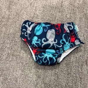 Navy Octopus Swim Diaper